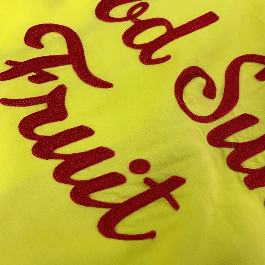 SUN SURF サンサーフ SS36661 KEONI OF HAWAII GOOD SUN FRUIT アロハシャツ ライトグリーン XL トップス メンズ 中古の画像