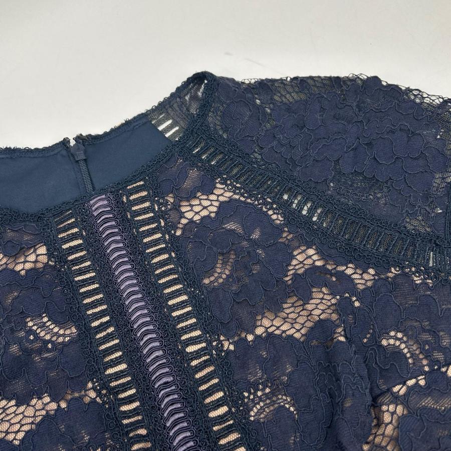TADASHI SHOJI タダシショージ ALG17705LXZ ネイビー クラシカルロング