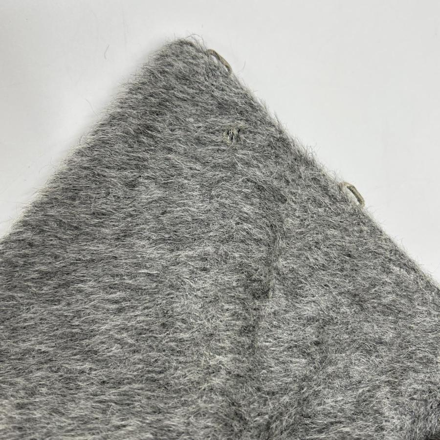 Max Mara マックスマーラ 10160179 アルパカ混シャギーコート グレー 42 コート レディース 中古