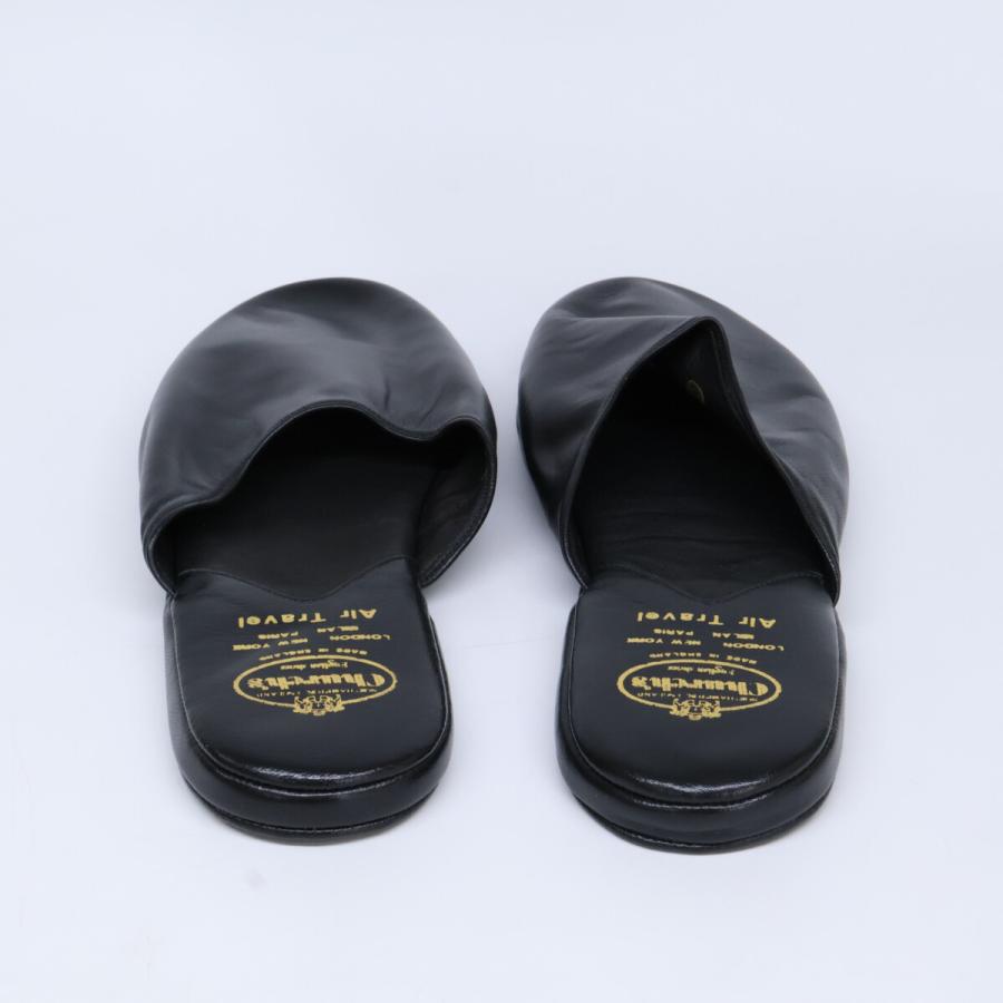 Church's チャーチ AIRTRAVEL スリッパ ルームシューズ Church's（チャーチ） 新品同様 AIR TRAVEL エアトラベル レザー