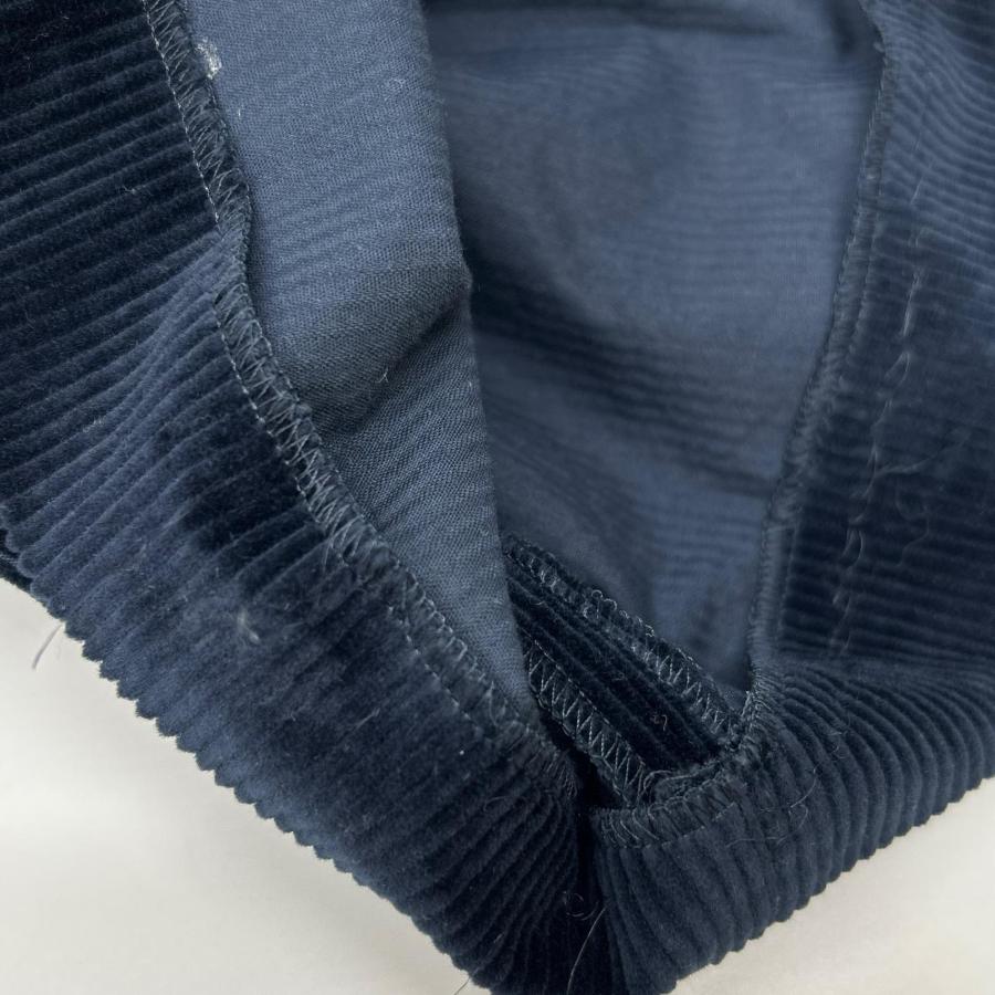 MAXMARA STUDIO マックスマーラスタジオ 61360192 DOLLARO コーデュロイキュロット ネイビー 44 ボトムス コットン レディース 中古_8