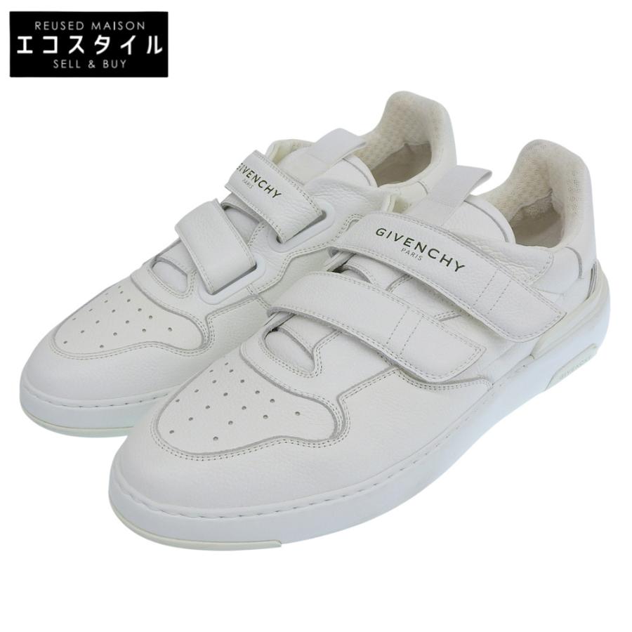 美品 GIVENCHY ジバンシィ WING SNEAKER LOW レザー スニーカー