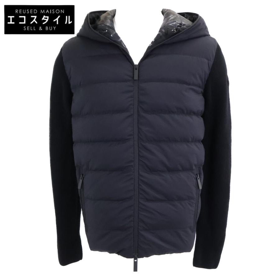 MONCLER（モンクレール） 美品 CARDIGAN TRICOT ニット切り替え ダウン