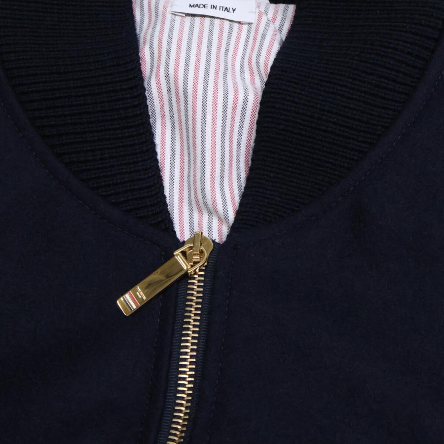 新品同様 THOM BROWNE トムブラウン MJO161X-05507-415 メルトンウール