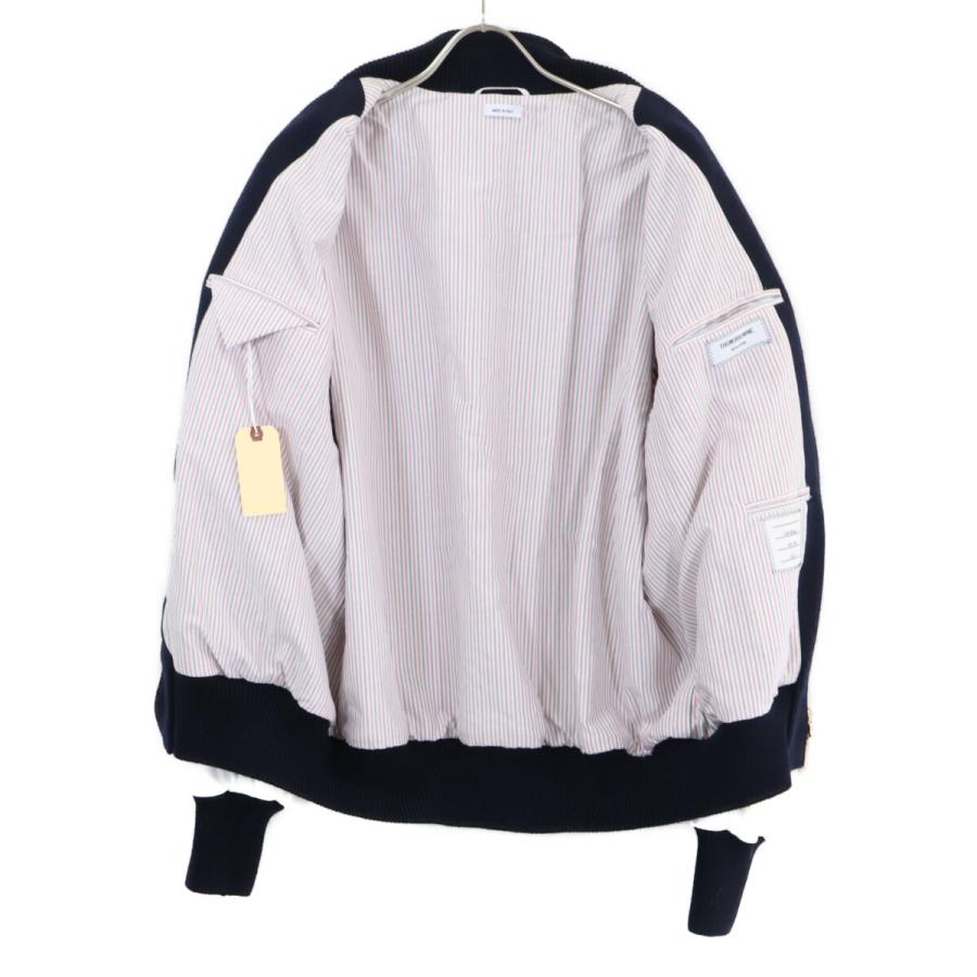 新品同様 THOM BROWNE トムブラウン MJO161X-05507-415 メルトンウール