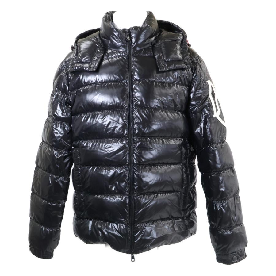 MONCLER モンクレール 【美品/23年製】SAULX フード付ダウンジャケット 4 MONCLER（モンクレール） 美品/23年製 SAULX フード付ダウンジャケット