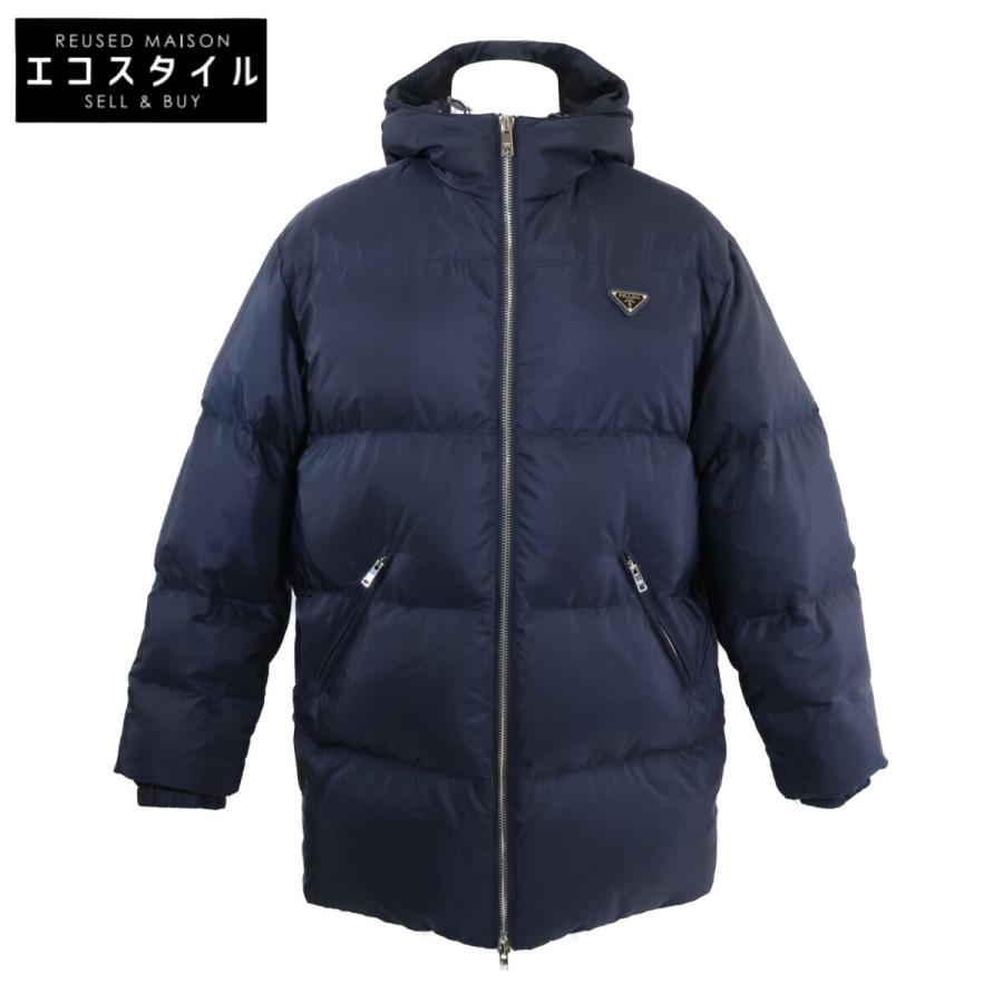 PRADA プラダ 美品 国内正規 24年製 SGH073 トライアングルロゴダウンジャケット S PRADA（プラダ） 美品 国内正規 24年製 SGH073 トライアングルロゴ