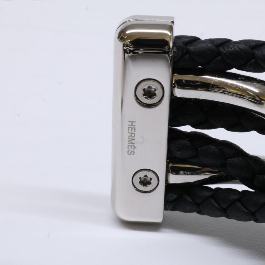 新品同様 HERMES エルメス Egee エジェ ダブル ブレスレット バングル