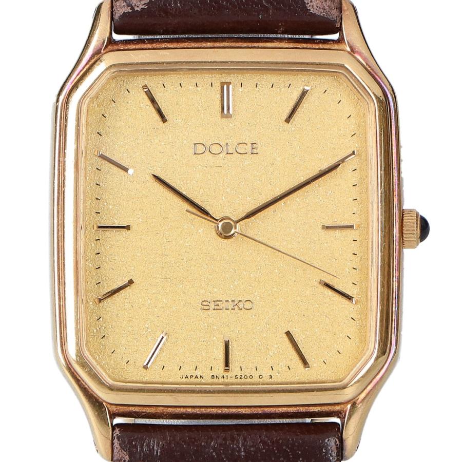 SEIKO（セイコー） DOLCEドルチェ 8N41-5150 18KT金無垢ケースクォーツ