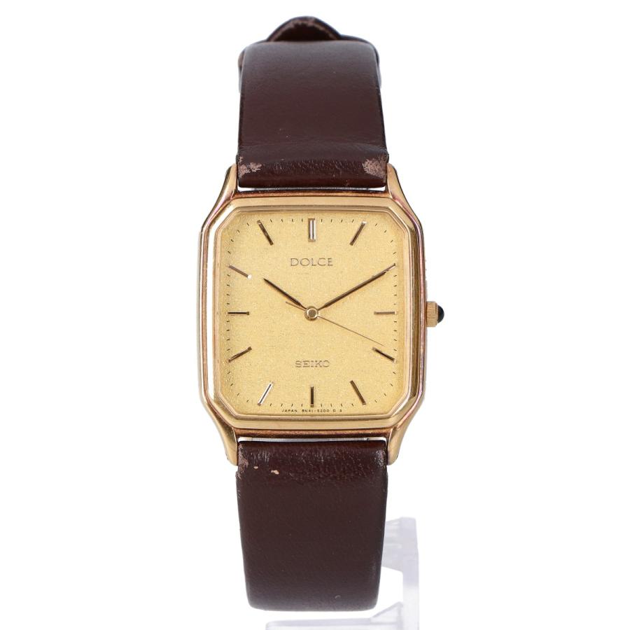 SEIKO（セイコー） DOLCEドルチェ 8N41-5150 18KT金無垢ケースクォーツ