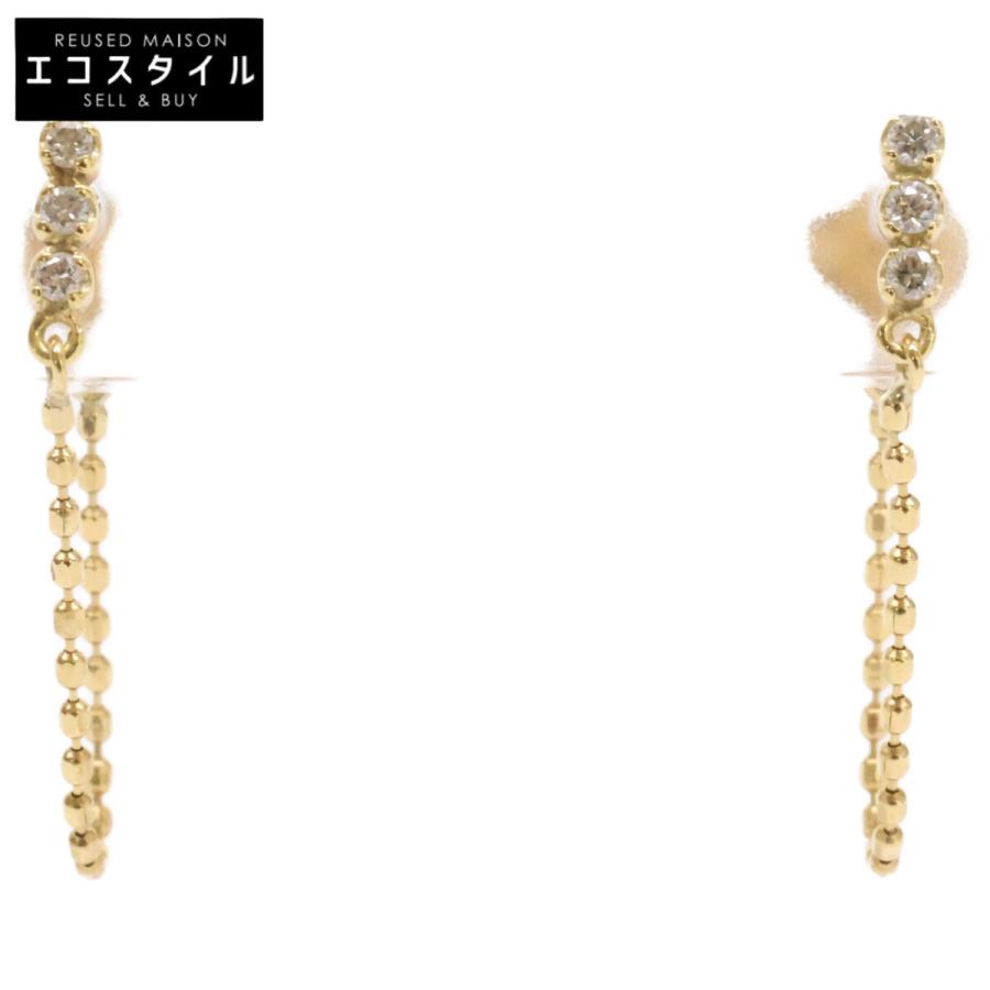 AHKAH（アーカー） AB1580010400 K18 0.03ct ダイヤモンドデュー