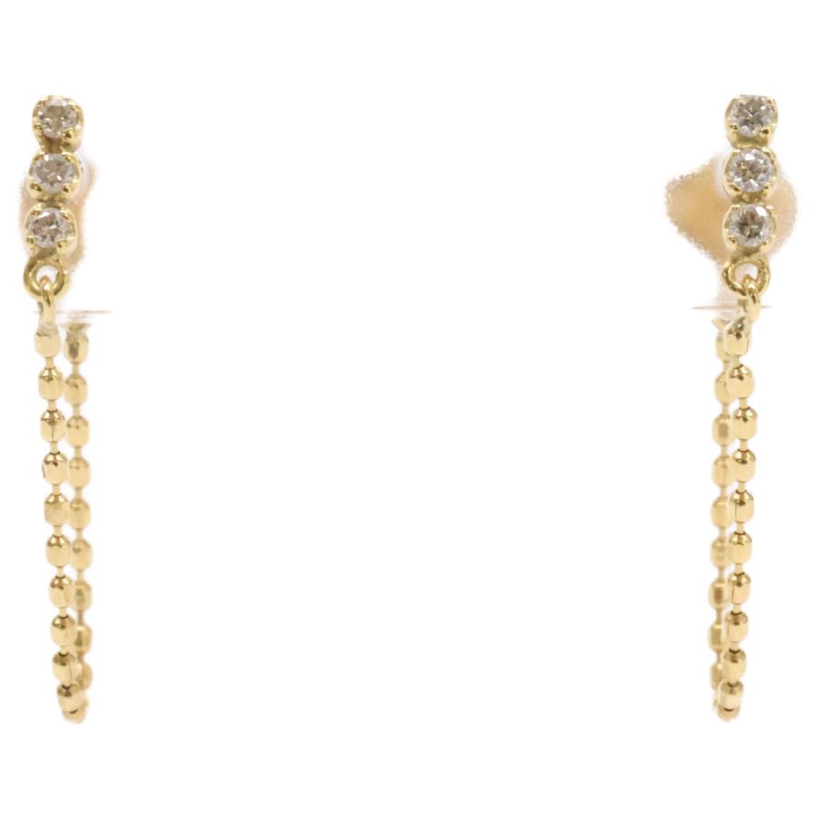 AHKAH（アーカー） AB1580010400 K18 0.03ct ダイヤモンドデュー