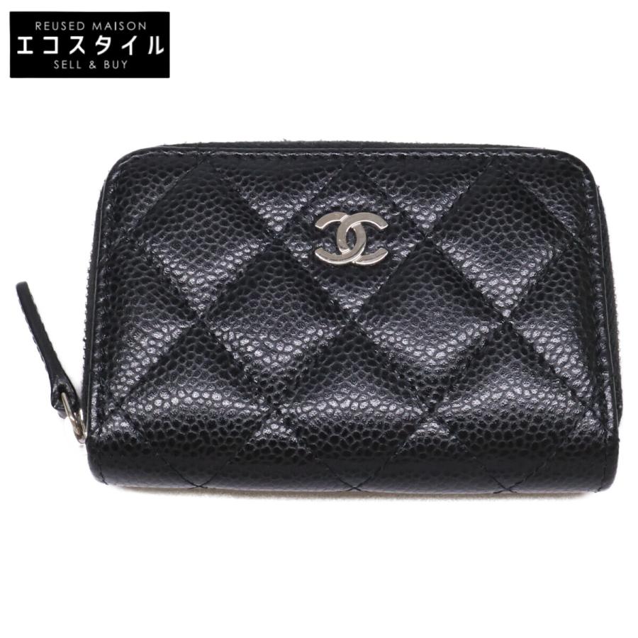 CHANEL ケース AP0216 キャビアスキン CHANEL（シャネル） 31番台 AP0216 キャビアスキン クラシック ジップ