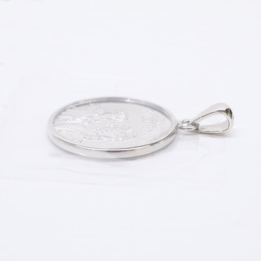新品未使用   Pt999.9 x Pt900 アナと雪の女王II純メダルペンダントヘッド1/10oz レディース アクセサリー ジュエリーの画像