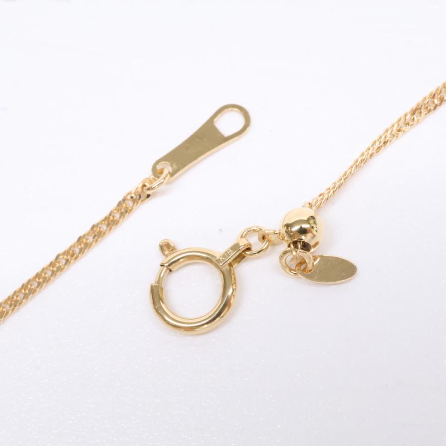 美品 QVC K18 血赤珊瑚オーバルトップ ネックレス レディース