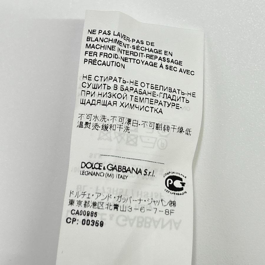 新品/  DOLCE＆GABBANA ドルチェアンドガッバーナ F73R5T/HS15F フラワープリントシルクブラウス 44 レディースの画像