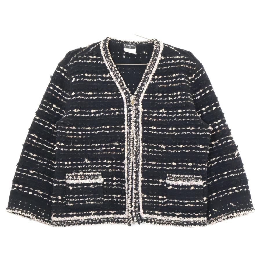 CHANEL（シャネル） 05A P26657V01976 ジップアップ ツイード ノー 