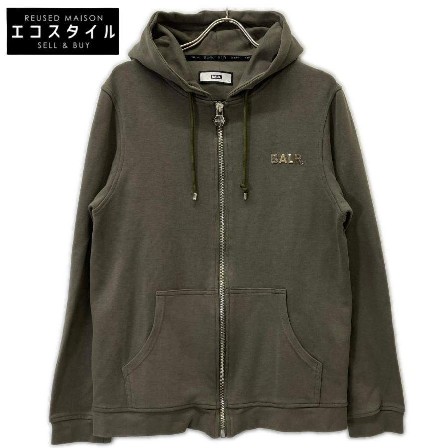BALR.（ボーラー） 8719777190938 カーキ ジップアップパーカー L 