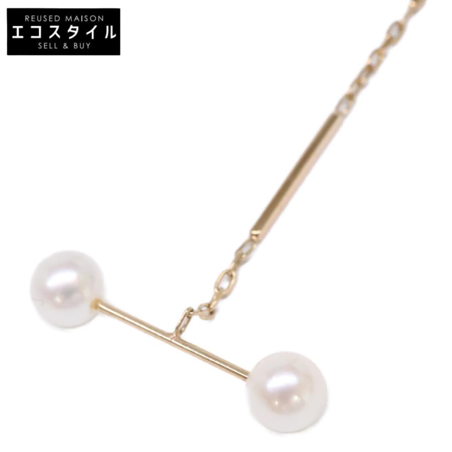 HIROTAKA 美品 ヒロタカ PE24KPE K10 Toggle W Pearl Chain トグル W