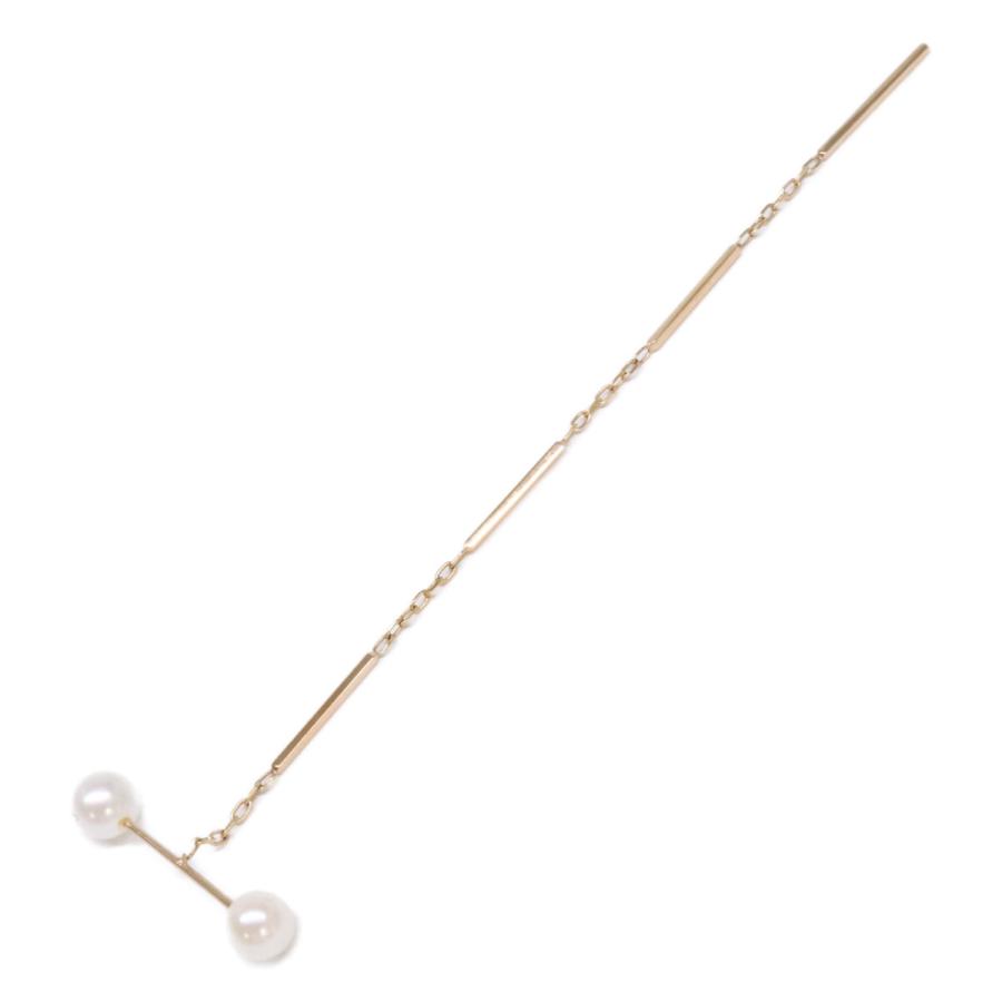 HIROTAKA 美品 ヒロタカ PE24KPE K10 Toggle W Pearl Chain トグル W