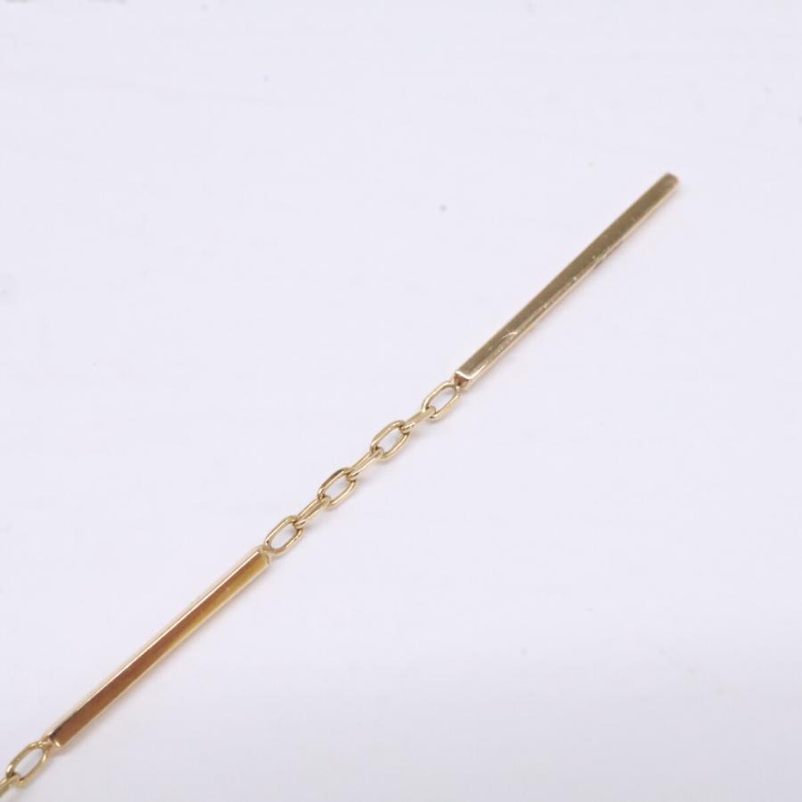 HIROTAKA 美品 ヒロタカ PE24KPE K10 Toggle W Pearl Chain トグル W