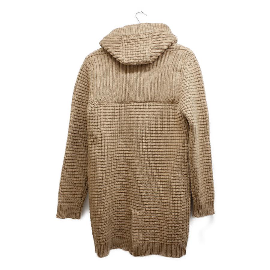 美品/国内正規/ Bark バーク フード付 ニットダッフルコート XS