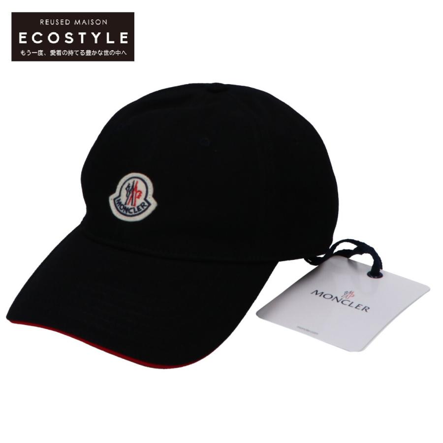 人気絶頂 国内正規 美品 Moncler モンクレール Berretto Baseball ベースボール キャップ 帽子 ブラック ユニセックス 工場直送 Www Cepici Gouv Ci