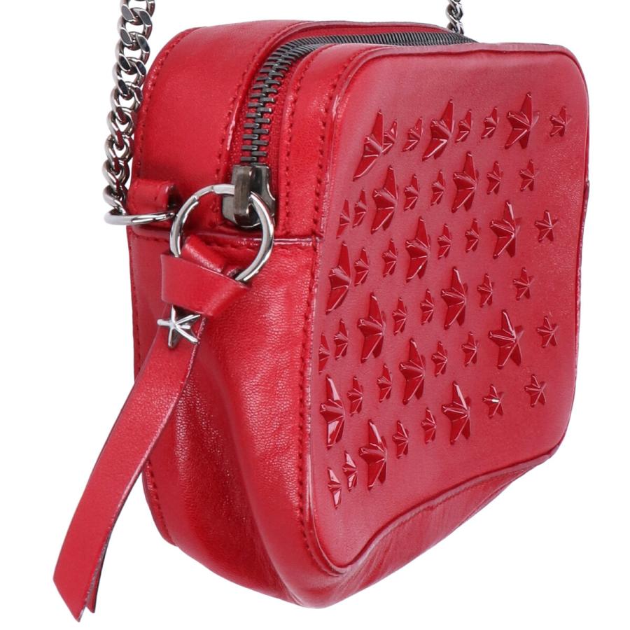 JIMMY CHOO ジミーチュウ スタースタッズ レザー チェーン ミニ