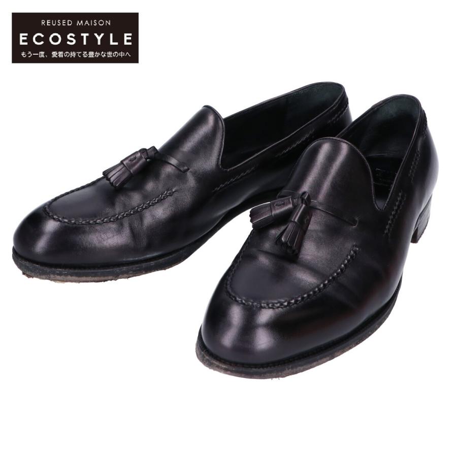 TLBタッセルローファー黒7 TLB Mallorca TLBマヨルカ 546 LANCASTER JONES MUSEUM CALF