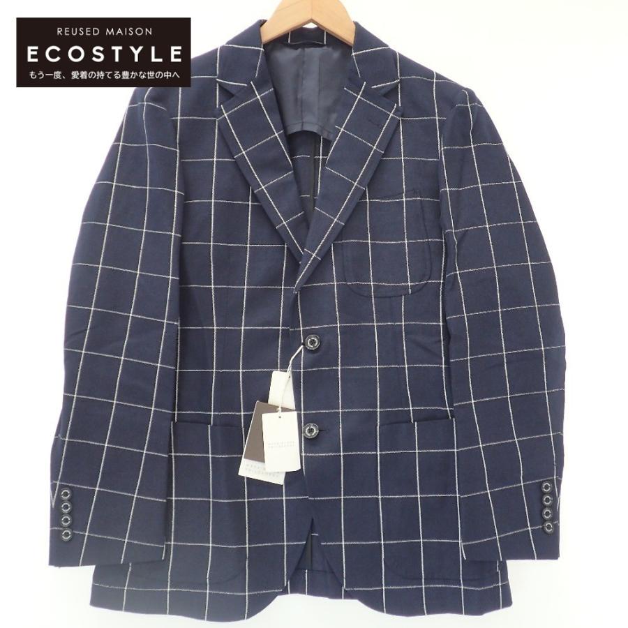 マッキントッシュフィソロフィーテーラードジャケットチェック未使用36