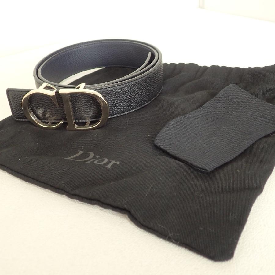 Christian Dior クリスチャンディオール 35mm グレインドカーフ Christian Dior クリスチャンディオール 35mm グレインドカーフ