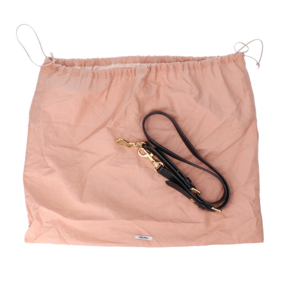 miu miu（ミュウミュウ） RN0757 BAULETTO APERTO VITELLO CARIBU