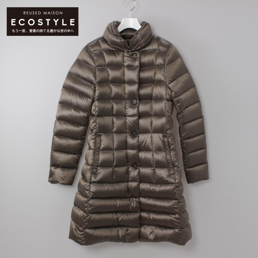 美品/国内正規/ MOORER ムーレー AGATA-RG ダウン コート 40 TAUPE  