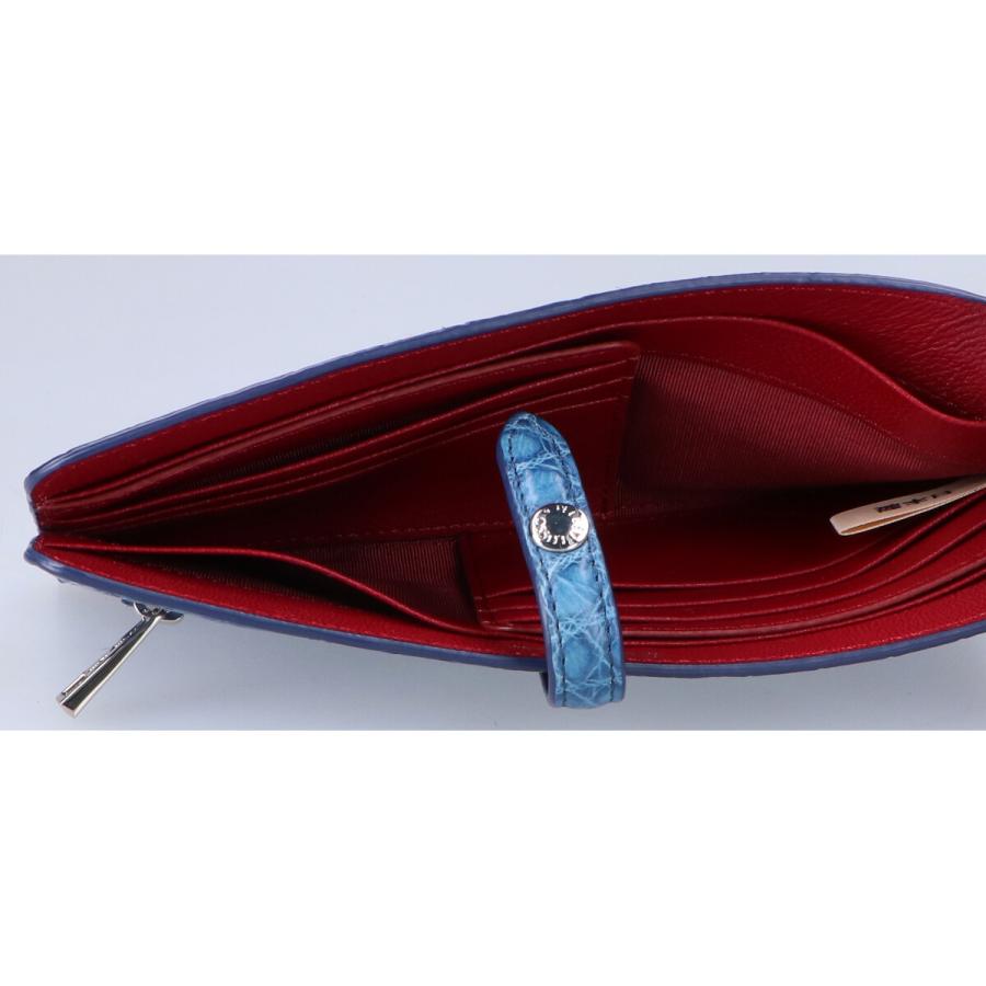 新品未使用 Pelley Lusso ペレリールッソ 藍染クロコダイル 新品未使用 Pelley Lusso ペレリールッソ 藍染クロコダイル
