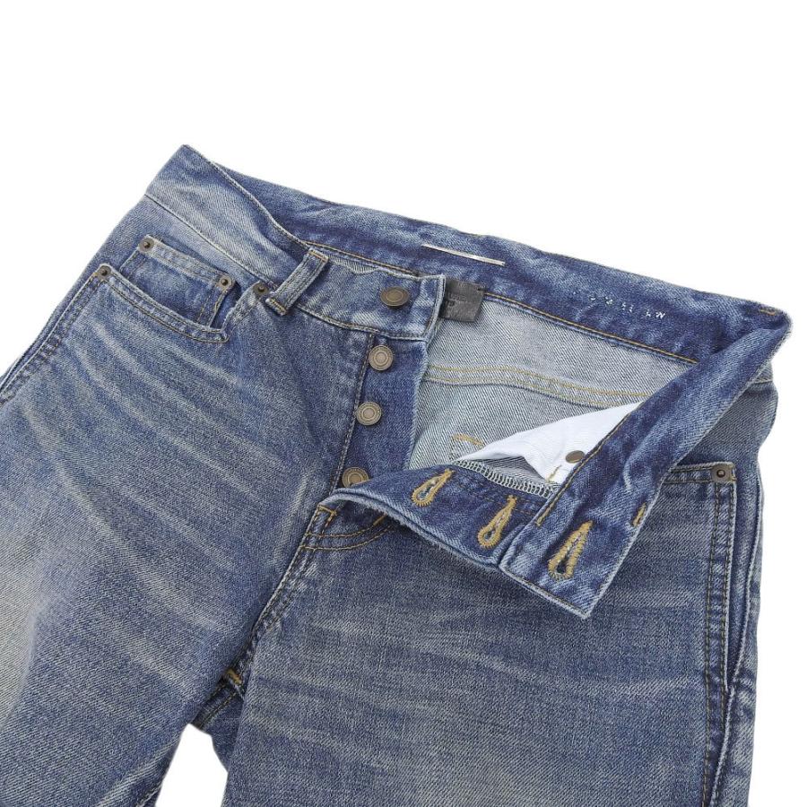 SAINT LAURENT ペイント加工デニムパンツ