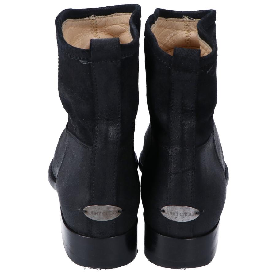 JIMMY CHOO ジミーチュウ 144 HARLEY RUGGED LEATHER/SUEDE アンクル