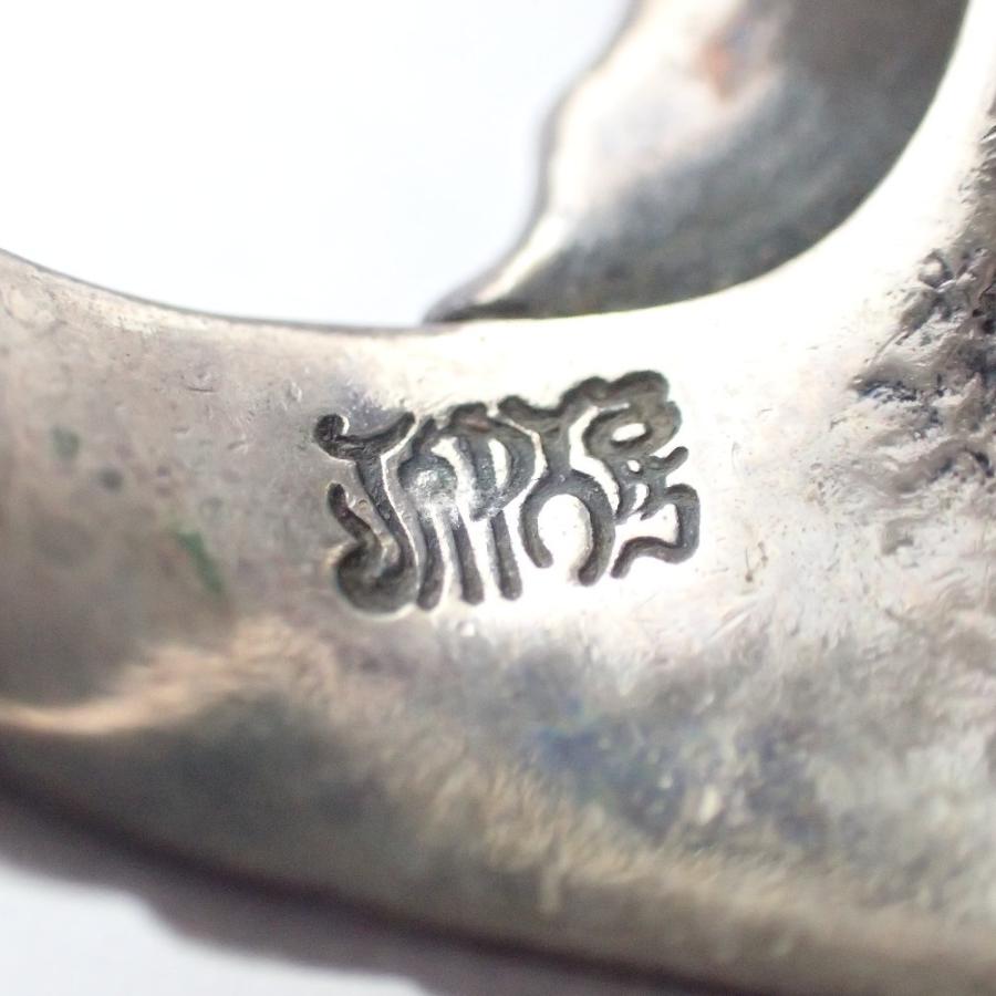 JAP工房 ジャップ工房 一馬 KAZUMA 925刻印 昔ガゼル ガーネット