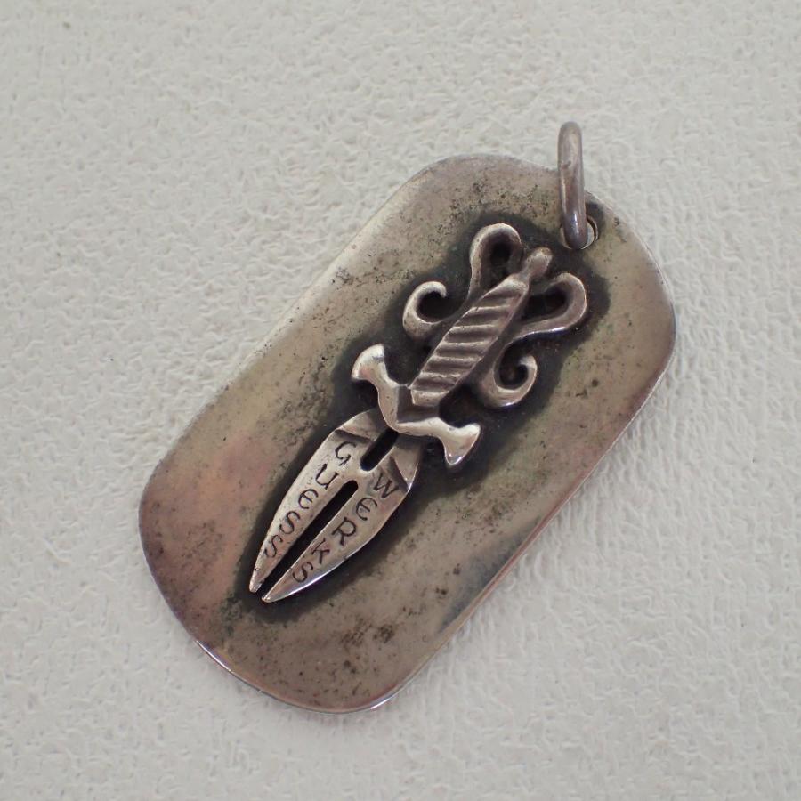 STANLEY GUESS スタンリーゲス 925 ダガー ドックタグ ペンダント