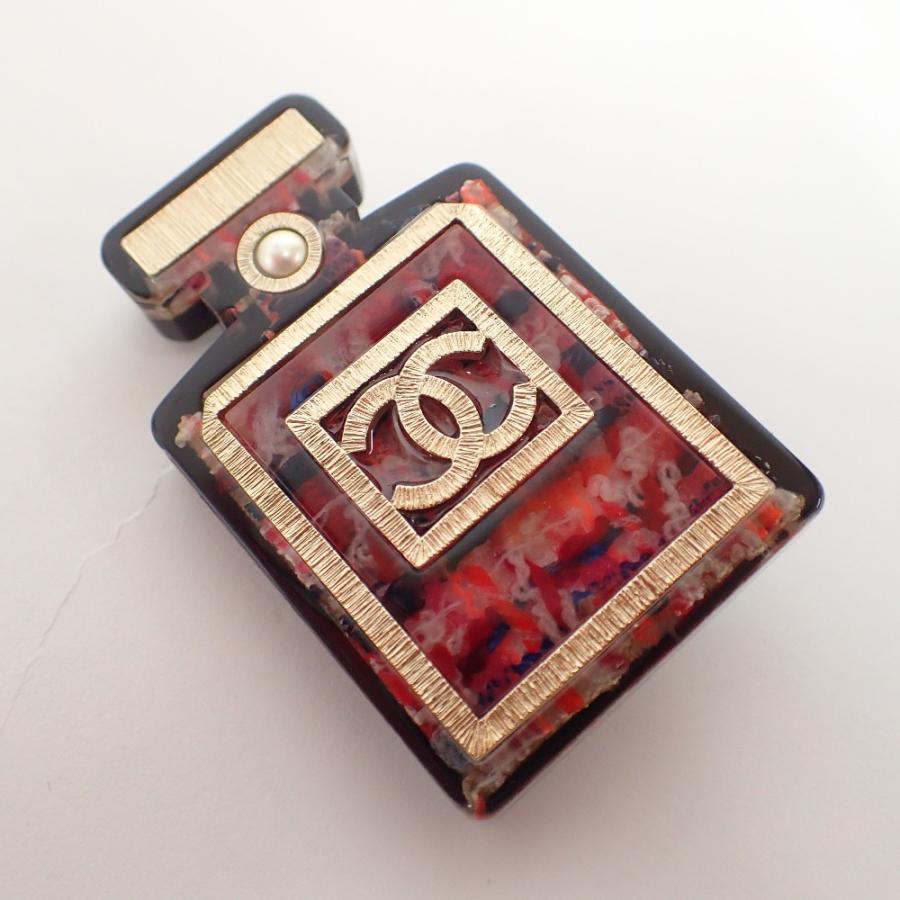 CHANEL（シャネル） 美品 D20 S CCココマーク 香水モチーフ ブローチ