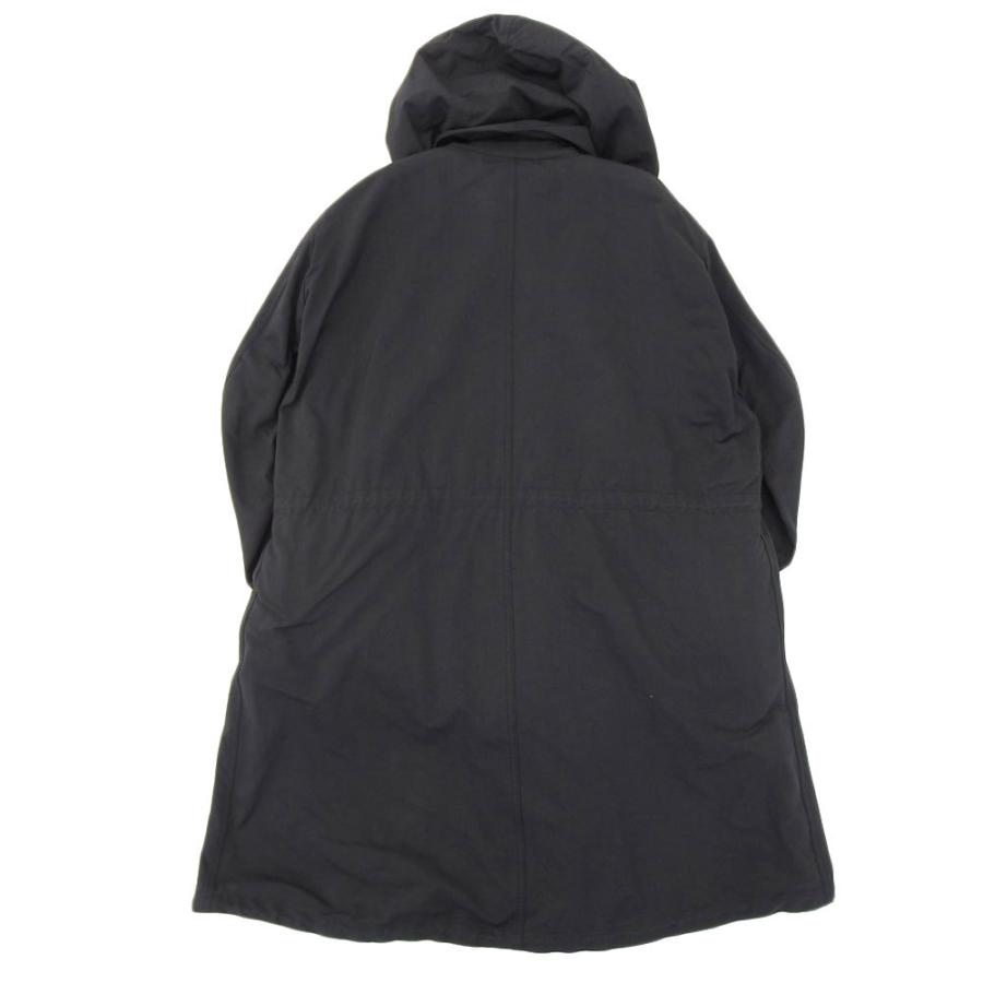 THE RERACS リラクス ショートボアフーディーコート メンズ ブラック 