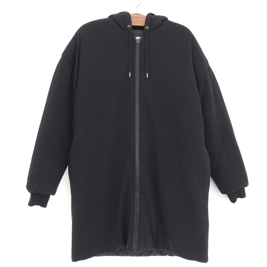 MSGM エムエスジーエム リバーシブル ダウン コート ロング パーカー