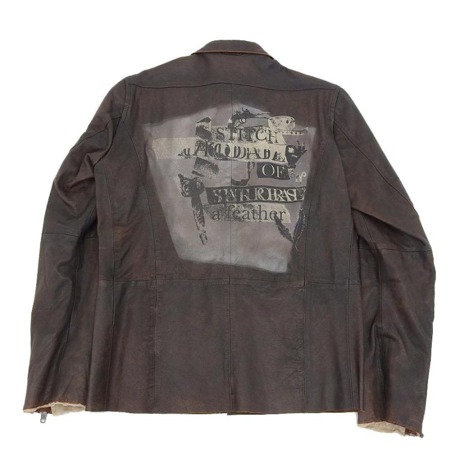 DIESEL BLACK GOLD ディーゼルブラックゴールド バックプリント ゴート  