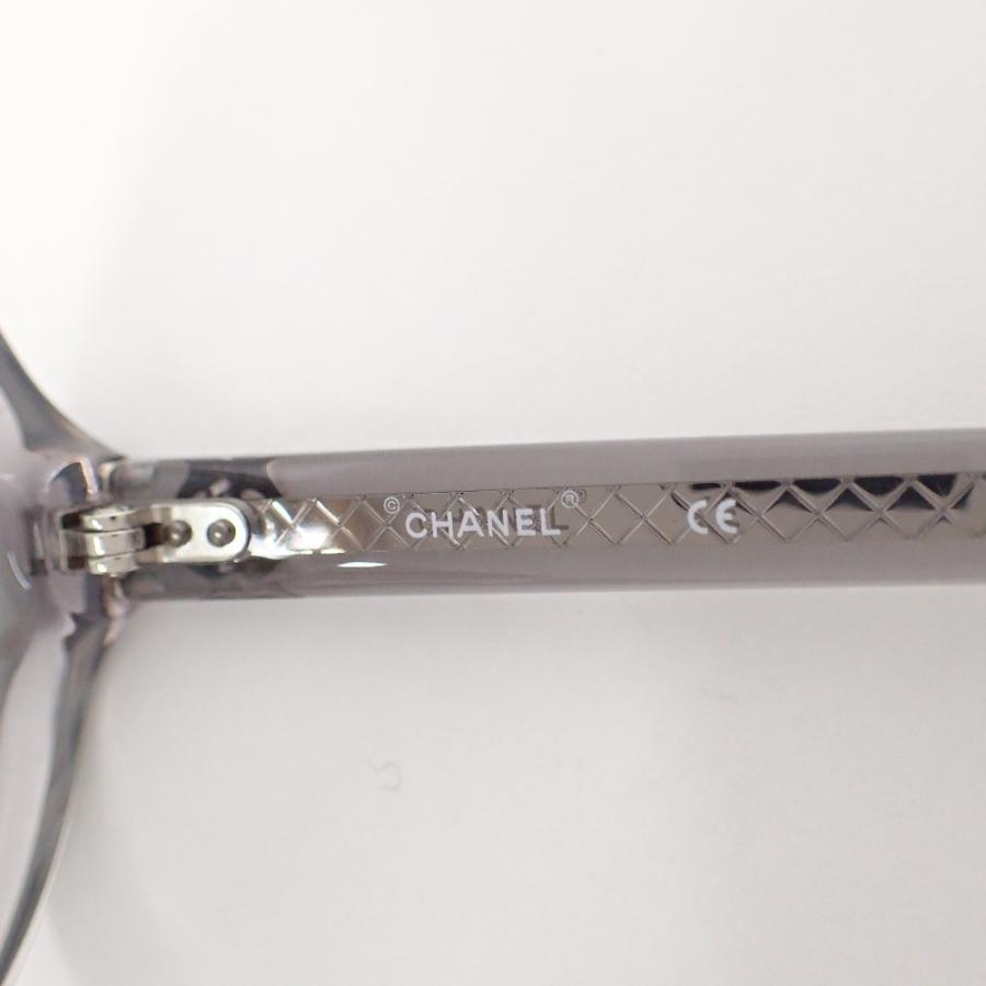 CHANEL 美品 シャネル A71287 X08101 S0687 ラウンド サングラス