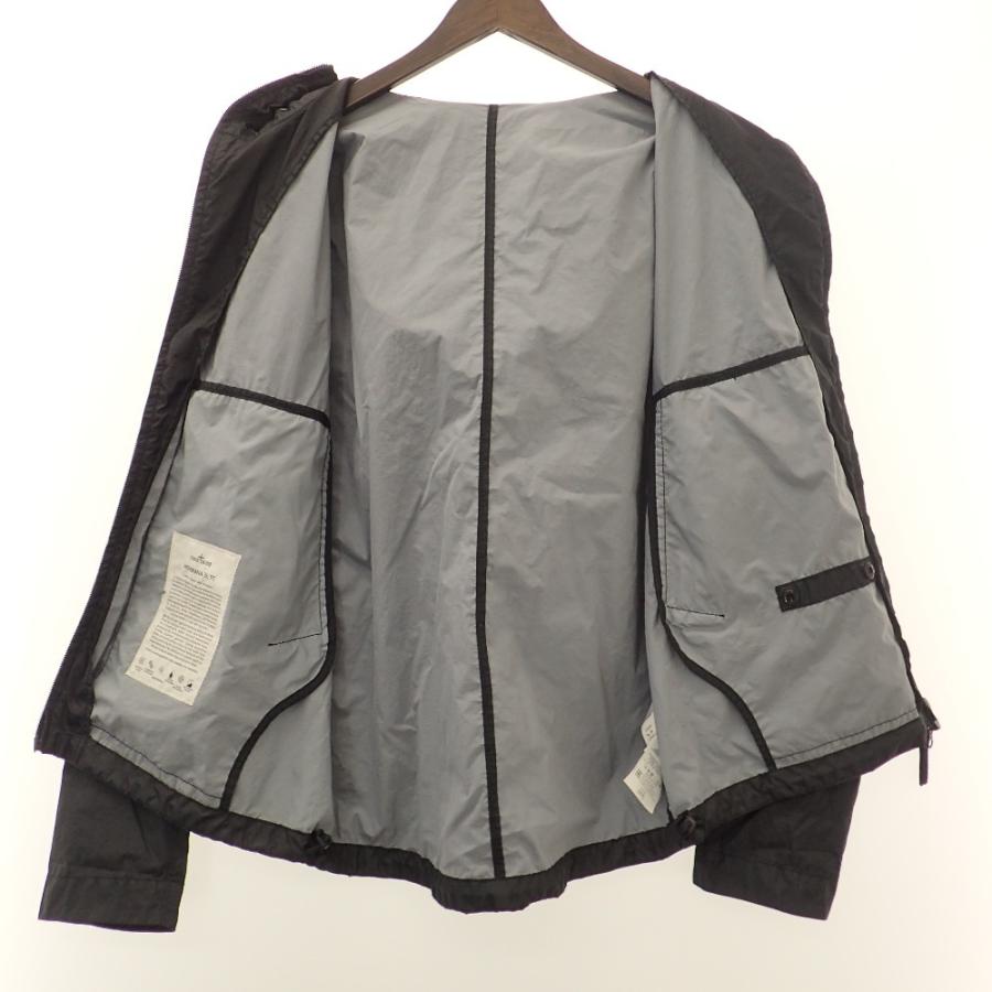 【極美品】Stone  ジップアップナイロンジャケット グレー M 国内正規 STONE ISLAND ストーンアイランド 721542423 MEMBRANA3LTC