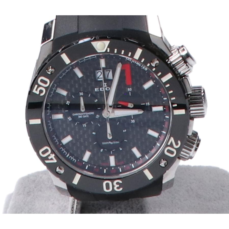 EDOX（エドックス） 美品 10020-3-NIN CLASS-1 CHRONOFFSHORE BIG DATE 