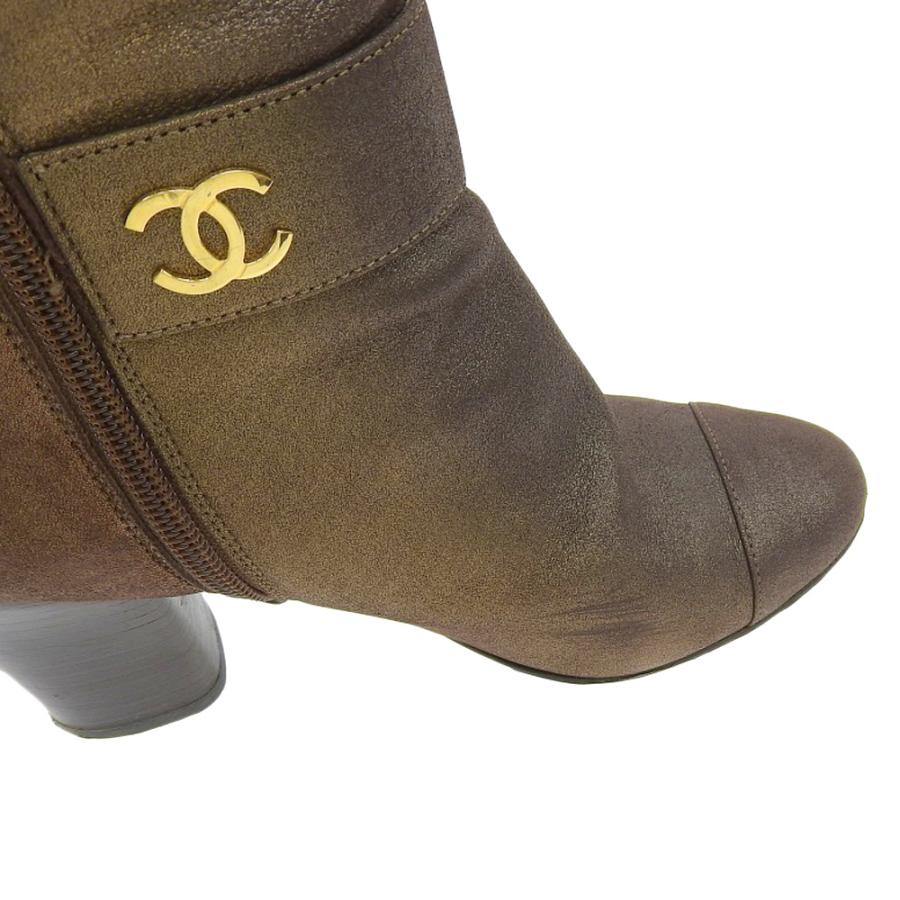 CHANEL（シャネル） ロングブーツ パンプス レディース メタリック