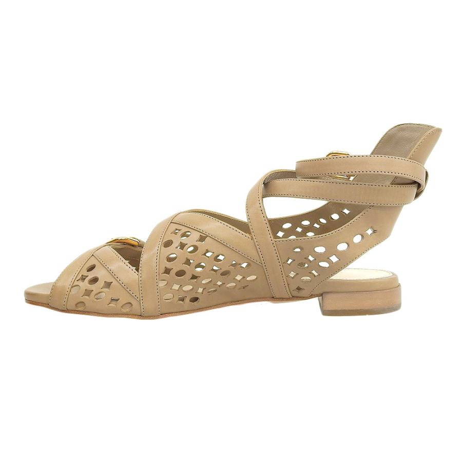 PRADA（プラダ） 未使用 レザーストラップサンダル レディース