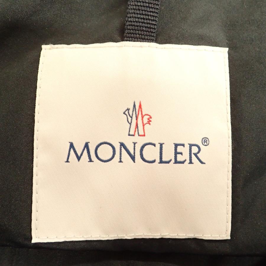 MONCLER BRUNEC ブリュネック　ブラック　ペプラム　ロゴワッペン MONCLER（モンクレール） 国内正規/19年製 BRUNEC ブルネック アーム