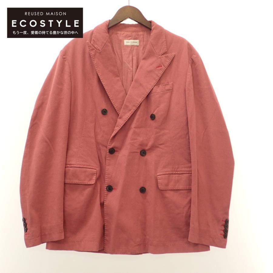 Dries Van Noten ドリスヴァンノッテン 73 07 91 コットン ダブル ジャケット 48 ピンク メンズ ブランドリユースショップエコスタイル 通販 Yahoo ショッピング