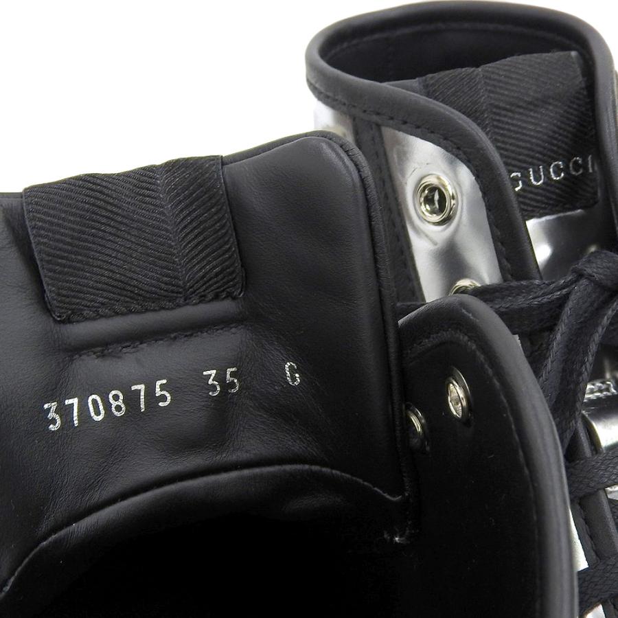 GUCCI（グッチ） メタリック ハイカット スニーカー シューズ